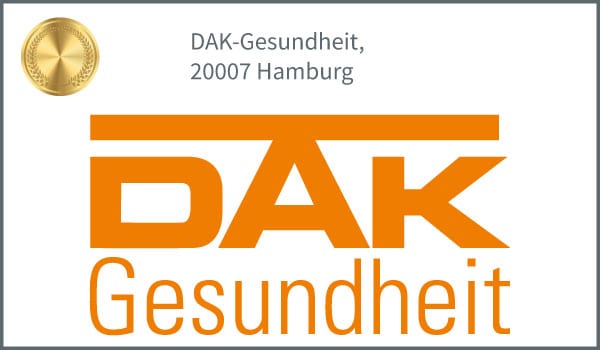 Logo des Goldpartners DAK Gesundheit