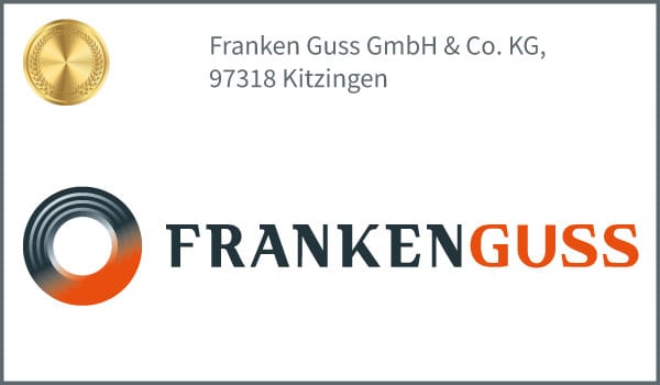 Logo des Goldpartners FRANKENGUSS