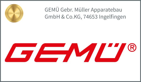 Logo des Goldpartners GEMÜ
