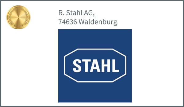 Logo des Goldpartners STAHL