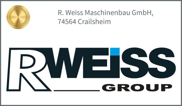 Logo des Goldpartners R WEISS GROUP