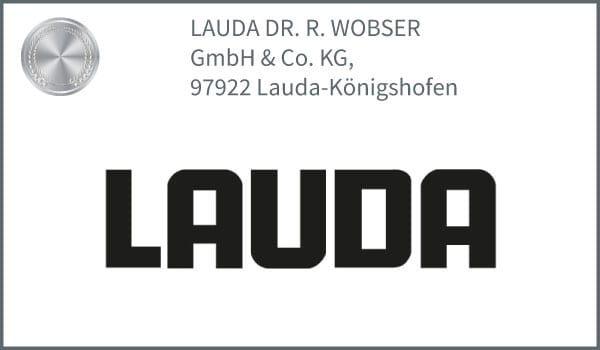 Logo des Silberpartners LAUDA